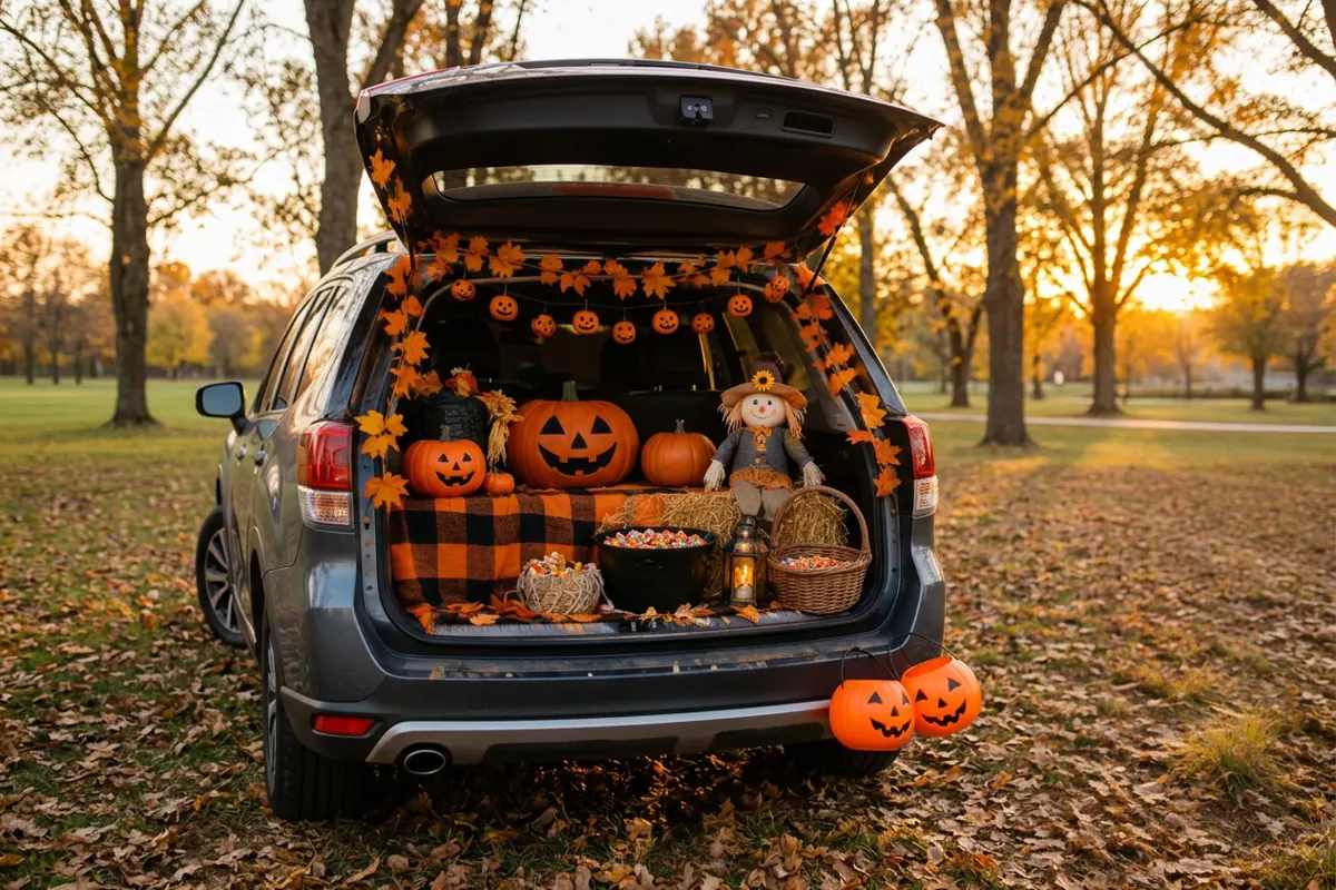 Seasonal attraction category illustration